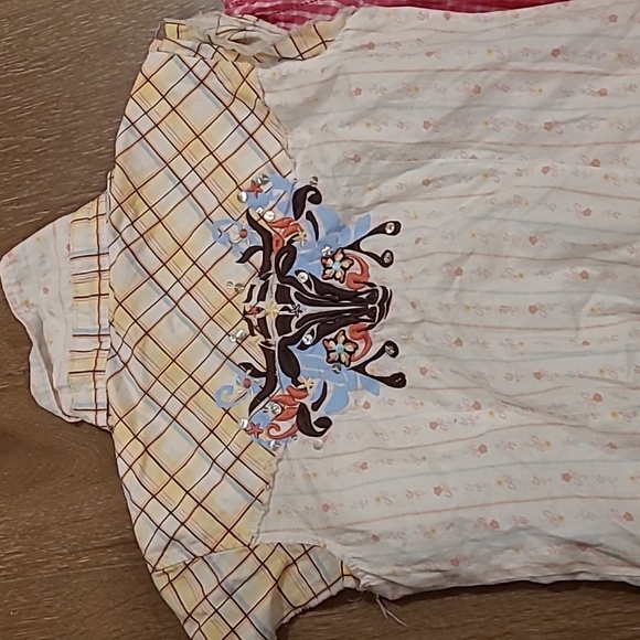 Sleeveless Cowboy Style Tops - Picture 4 of 5